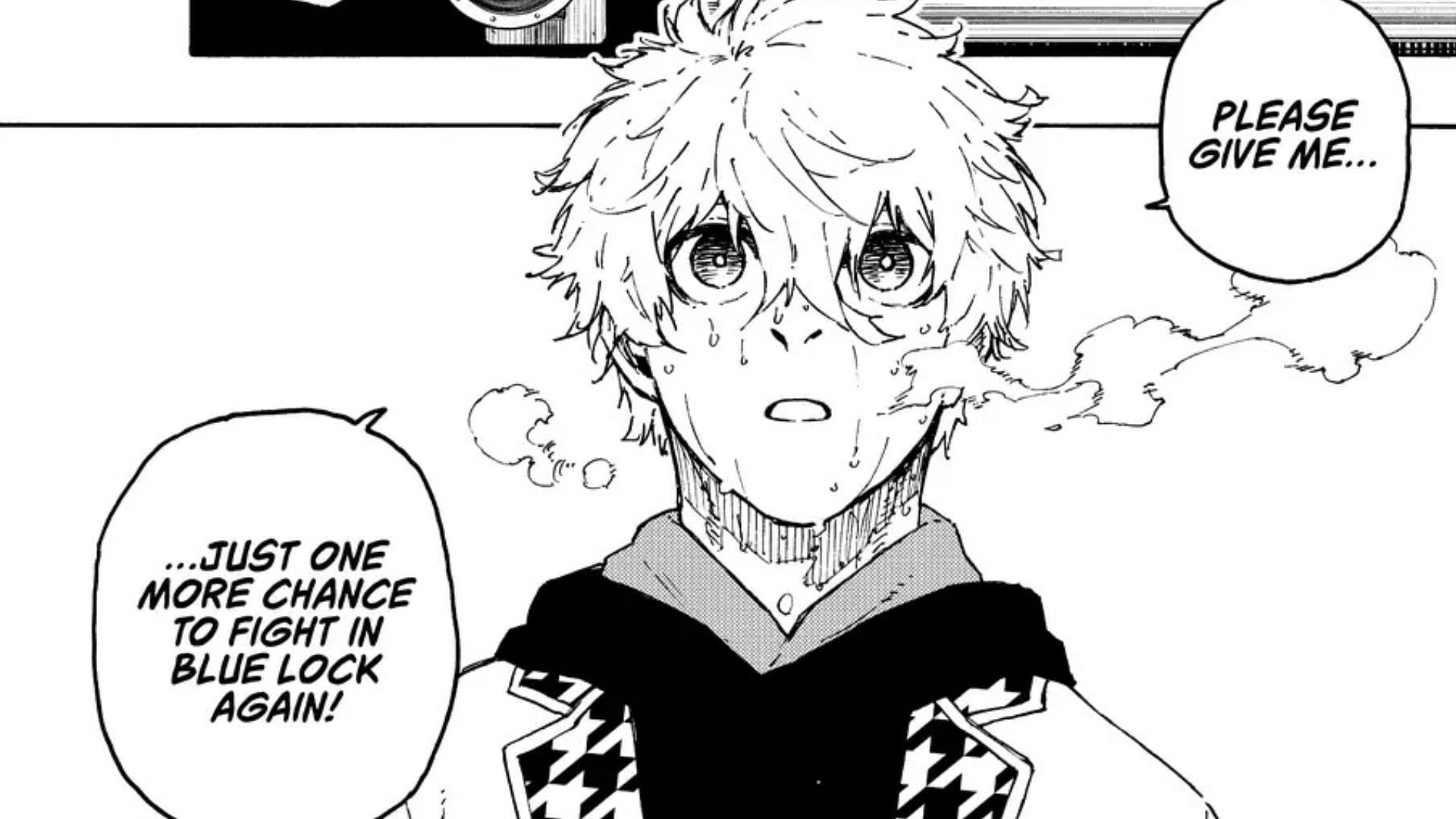 Seishiro Nagi as seen in Blue Lock chapter 306 (Image via Kodansha)